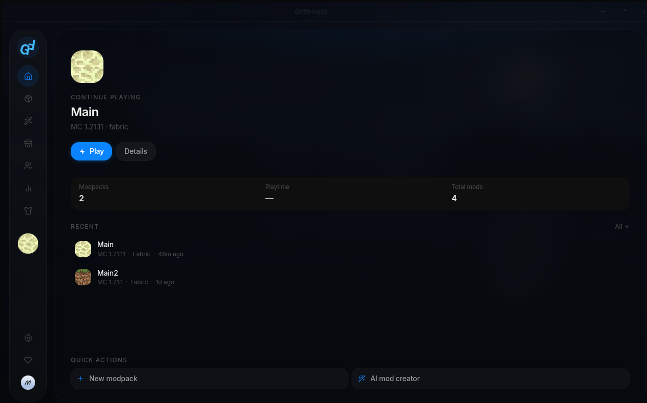 Geffeniuse Screenshot